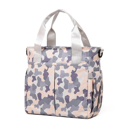 Bolso Pañalera Lequeen Camuflaje