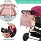 Convertible Messenger Backpack Diaper Bag