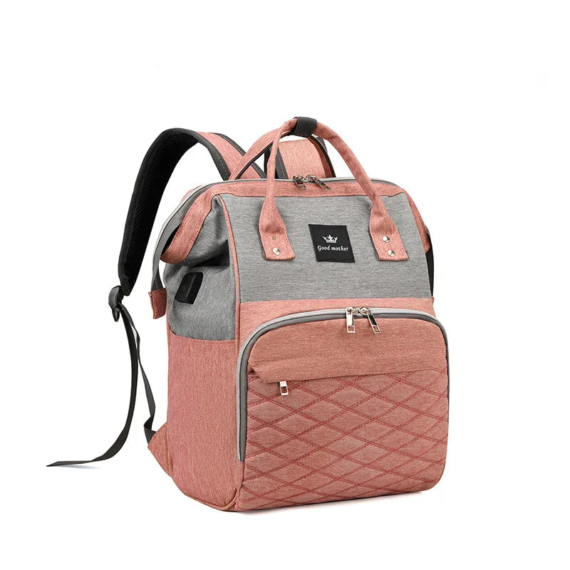 Lequeen Diaper Bag With Charger