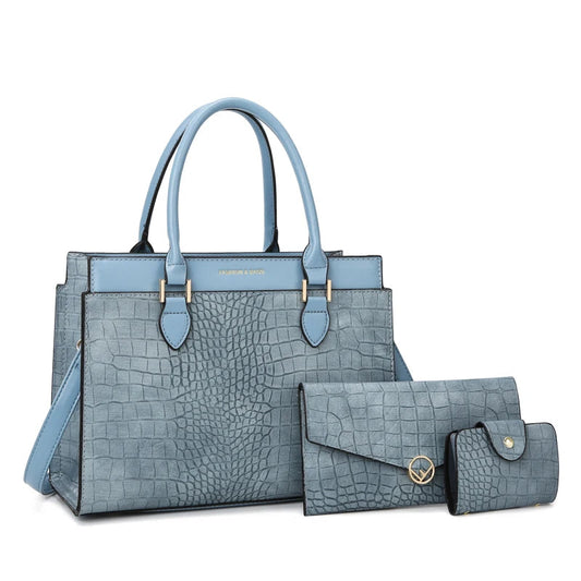 Large Zip Top Tote Bag The Store Bags Blue 