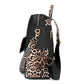 Cheetah Print Backpack Purse