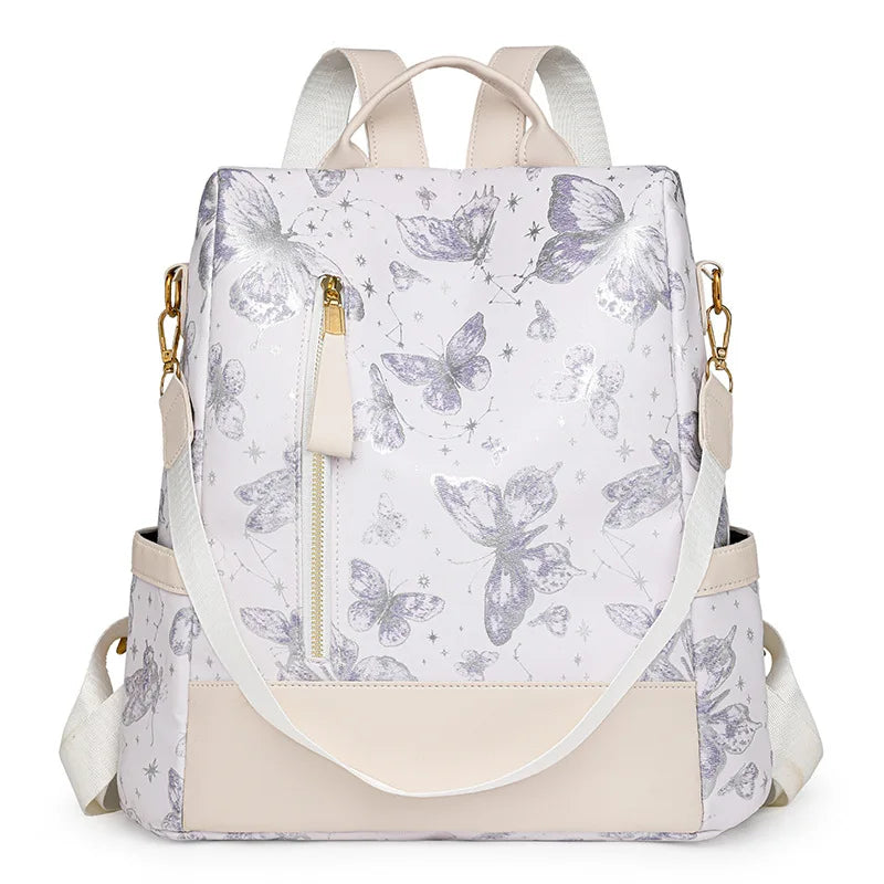 Anti Theft Backpack Purple