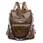 Leather Backpack Purse Anti Theft The Store Bags Coffee 