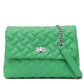 Quilted Purse With Chain The Store Bags GREEN 