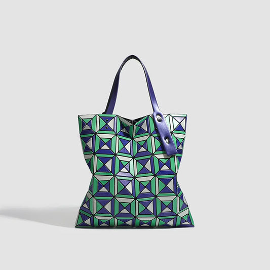 Colorful Geometric Tote Bag