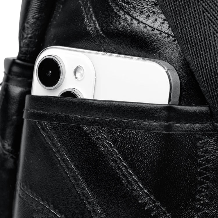 Anti Theft Backpack Women Leather