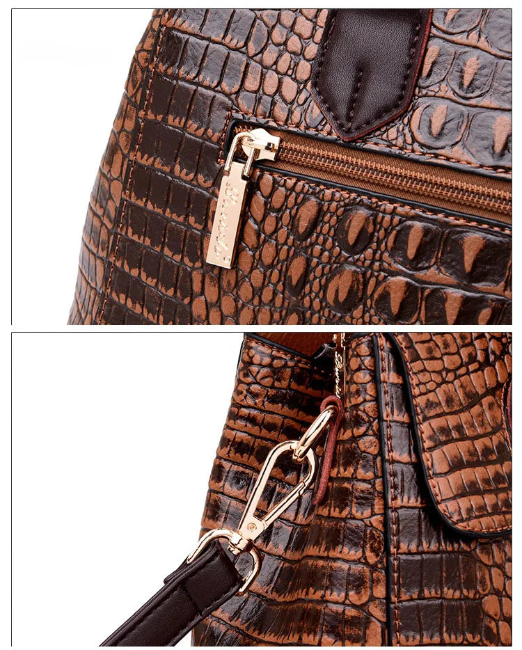 Croc Effect Handbag The Store Bags 