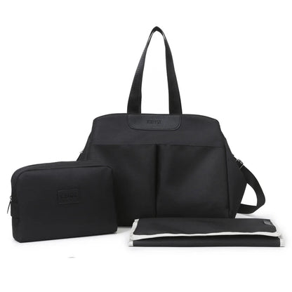 Lequeen Tote Diaper Bag The Store Bags black 