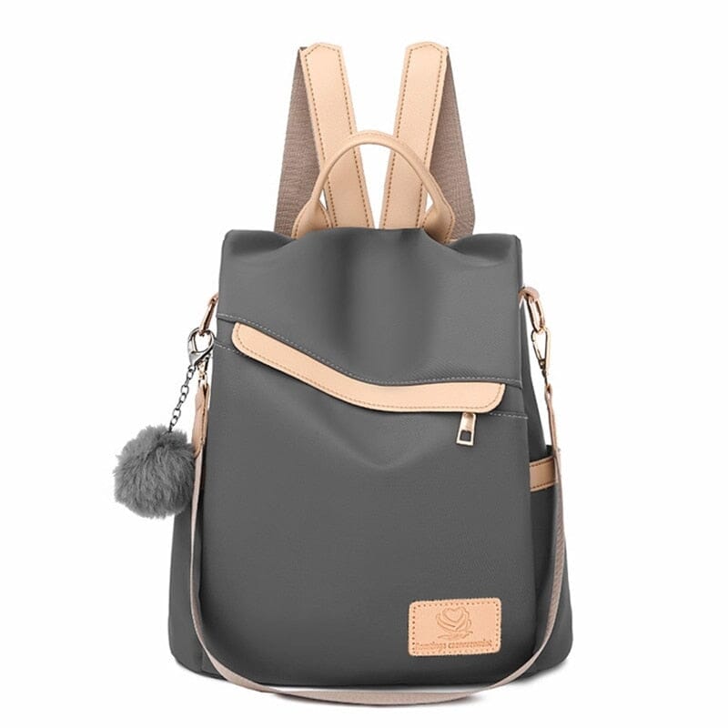 Anti Theft Backpack Girl The Store Bags Gray 