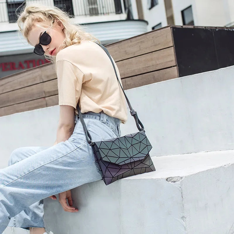 Geometric Crossbody Purse