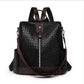 3 Way Leather Backpack Purse Anti Theft