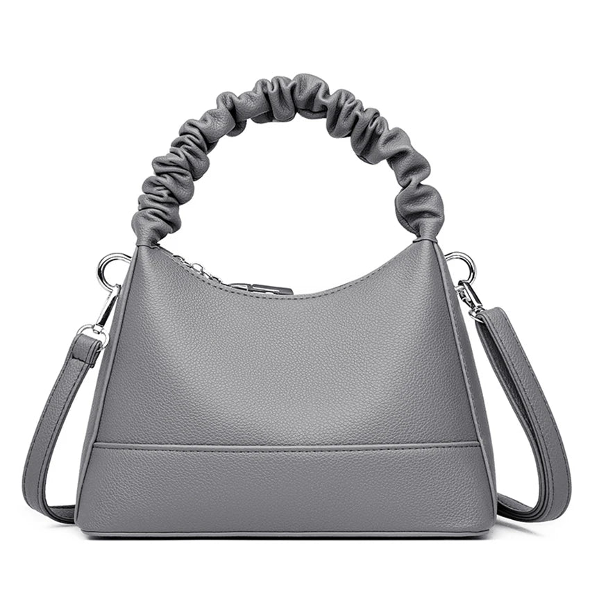 Small Leather Over The Shoulder Purse The Store Bags Gray 
