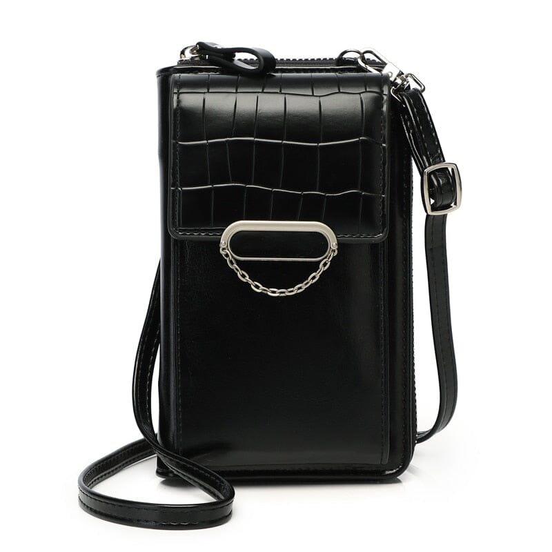 Leather Phone Pouch Crossbody The Store Bags Black China 