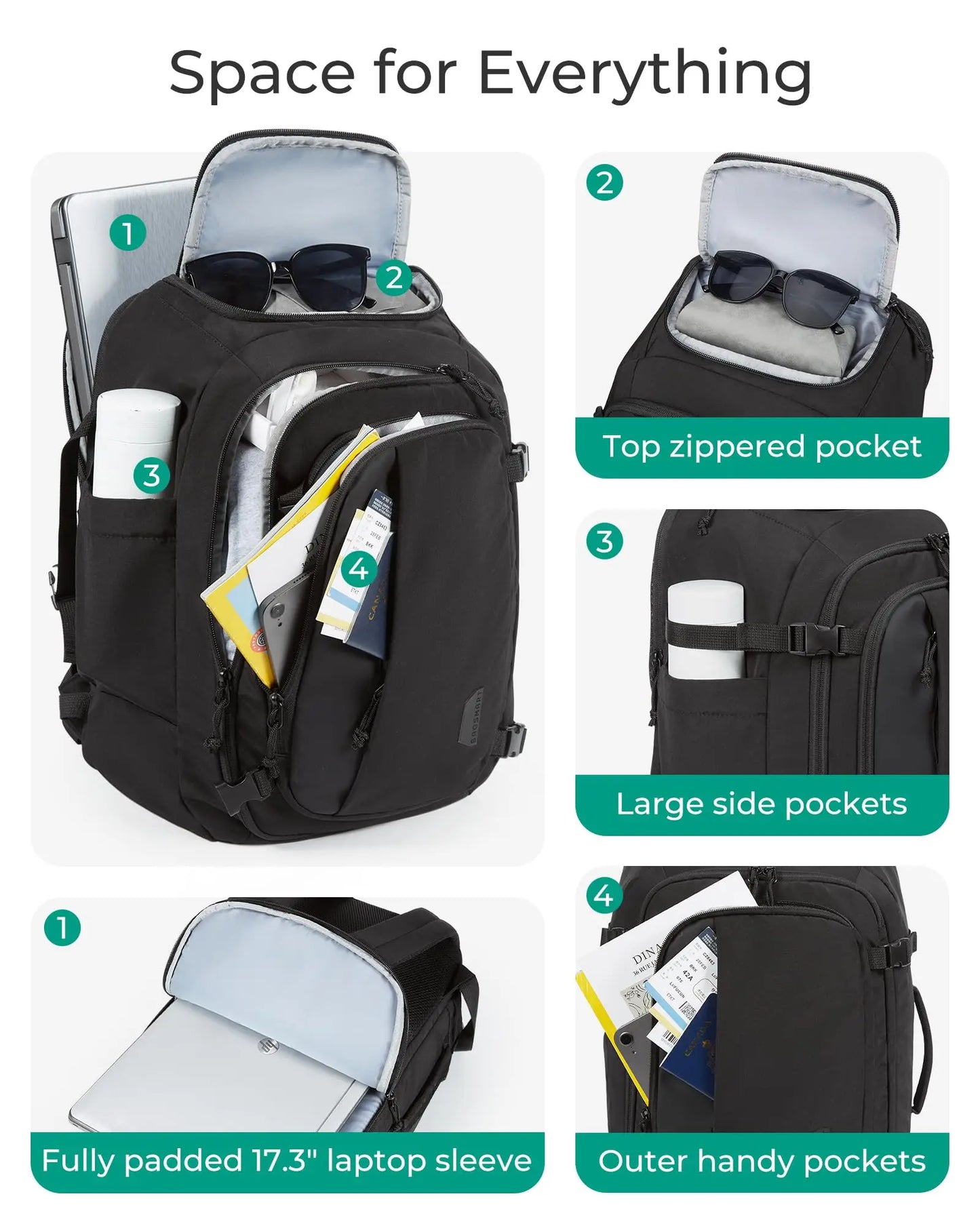Women's 17 inch Laptop Backpack