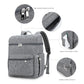 Quilted Nylon Diaper Bag