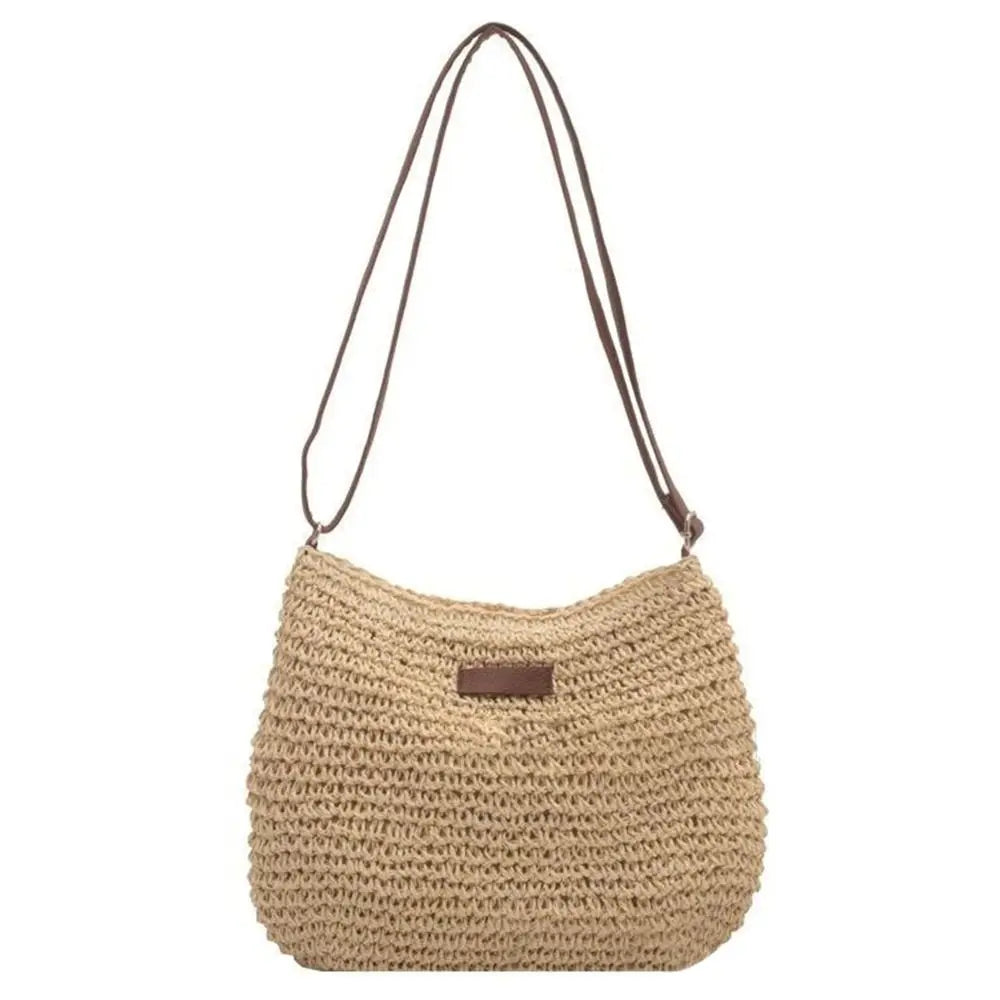 Cross Body Straw Purse