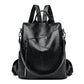 Leather Backpack Purse Anti Theft