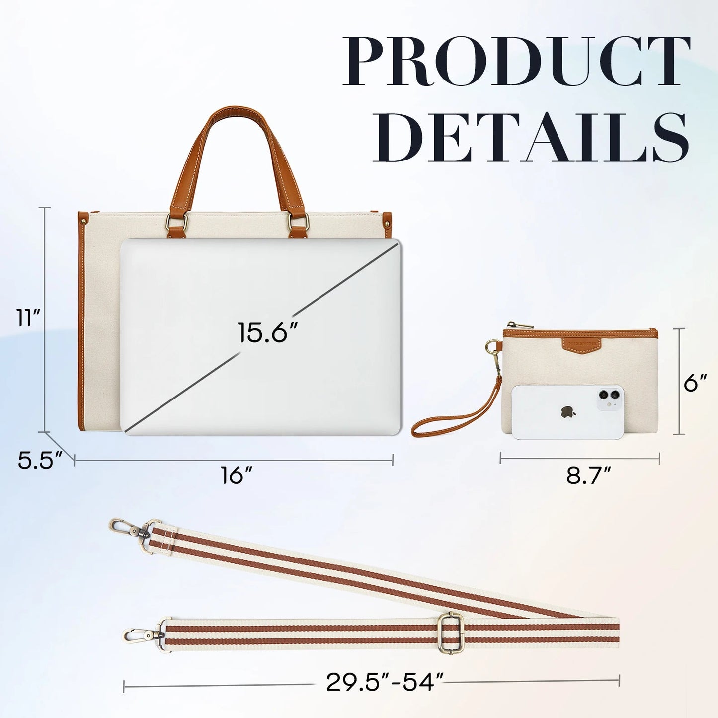 15 inch Computer Tote The Store Bags 