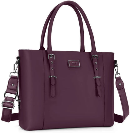 Women's 17 inch Laptop Tote The Store Bags Plum 17.3 inch 