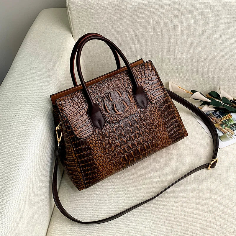 Faux Crocodile Croc Effect Handbag The Store Bags