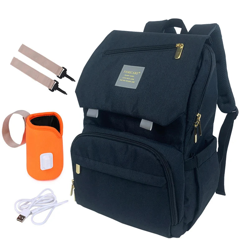 FAMICARE USB Diaper Bag