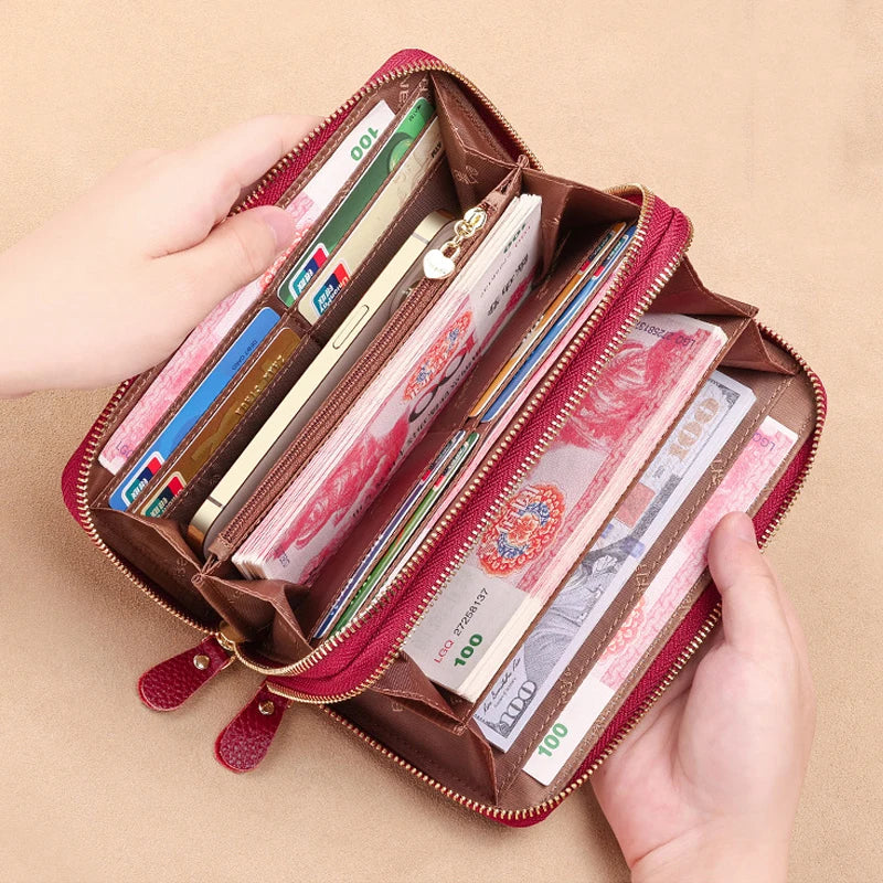 Large Zip Around Organizer Wallet