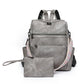 Backpack Purse With Wallet The Store Bags Grey 