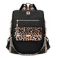 Cheetah Print Backpack Purse