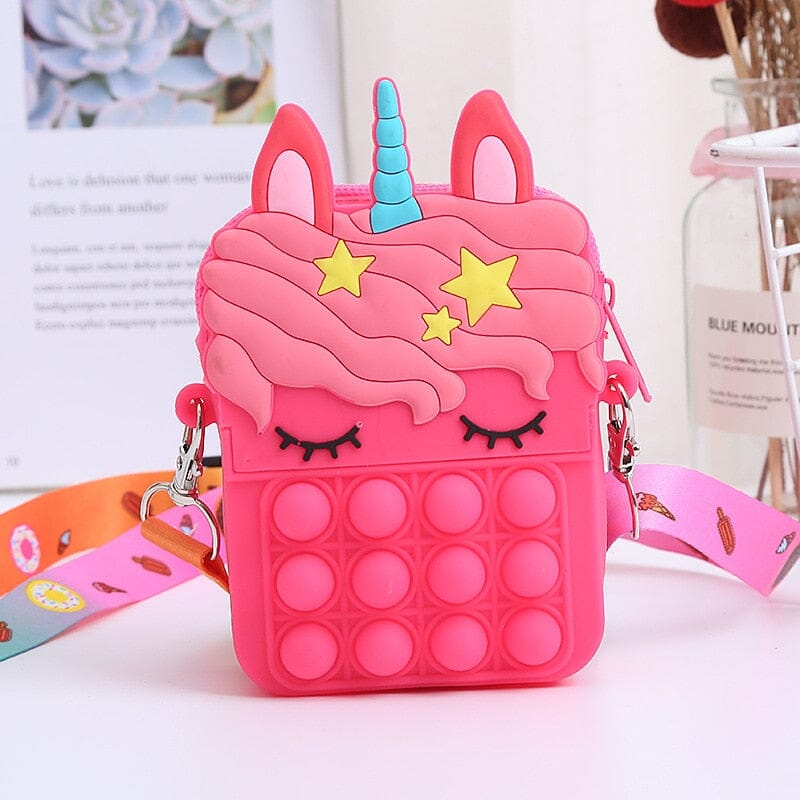 Quirky Kawaii Unicorn Tears Straw Soda Cup Sling Crossbody Purse For Teens  Women - PuppetBox