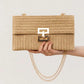 Straw Chain Shoulder Bag The Store Bags B 