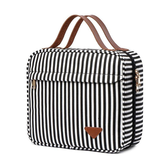 Men's Foldable Toiletry Bag With Hanging Hook The Store Bags Black