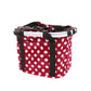 Front Bike Basket Pet Carrier The Store Bags red dot 