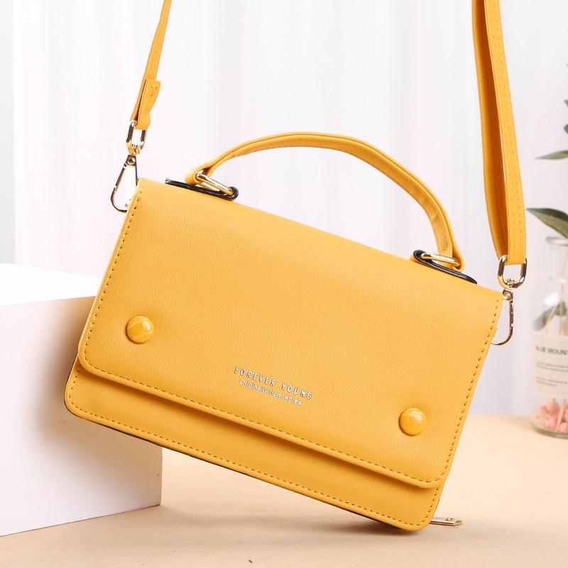 Small Crossbody Purse With Built in Wallet The Store Bags Yellow 