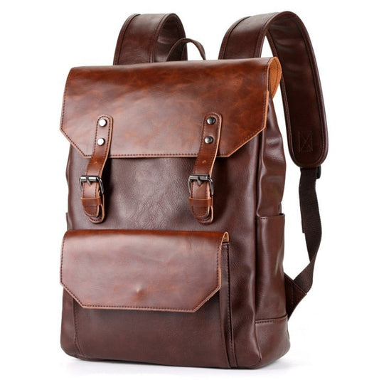 Extra Large Leather Backpack ERIN The Store Bags Brown 