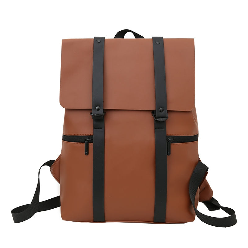 Women's Professional Leather Backpack The Store Bags Brown 