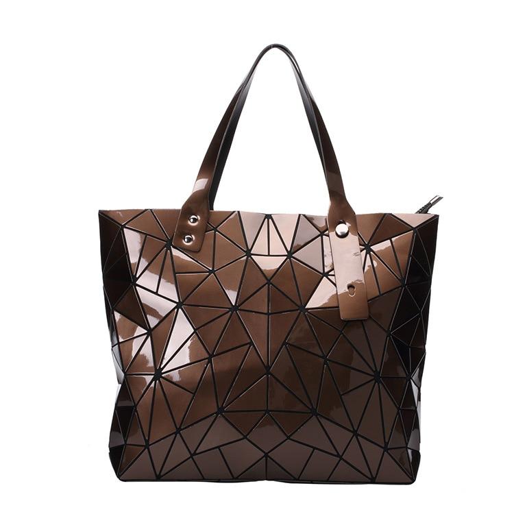Geometric Shoulder Bag ERIN The Store Bags Coffee 
