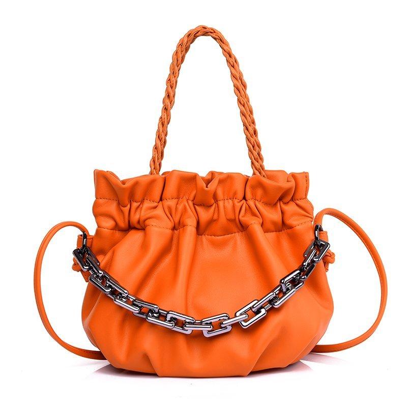Tote With Chain strap ERIN The Store Bags Orange 