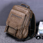 Men's leather computer backpack with usb charger The Store Bags 