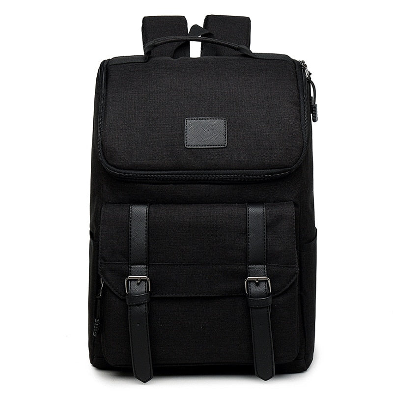 Wide Open Top Backpack ERIN The Store Bags Black 