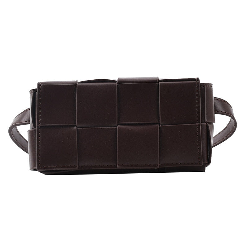 Leather Crossbody Belt Bag ERIN The Store Bags Coffee 