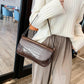 Croc Embossed Leather Baguette Bag The Store Bags 
