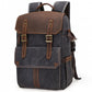 Travel Ready Canvas dslr Camera Backpack The Store Bags dark gray 
