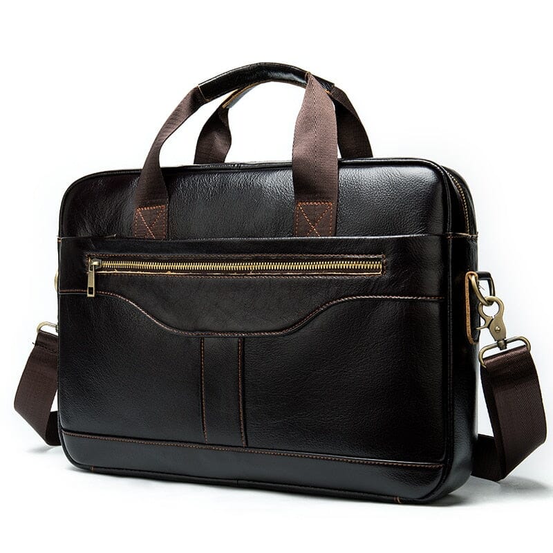 Faux Leather Laptop Bag ERIN The Store Bags Carkcoffee 