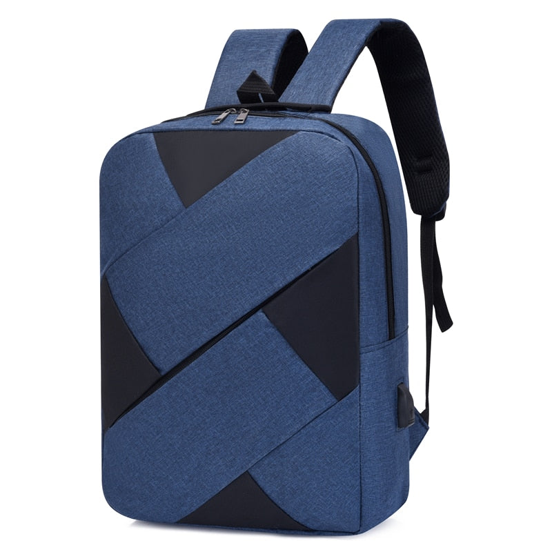 USB Charger Grey Backpack The Store Bags Blue 