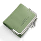 Women's Wallet With Clasp Closure ERIN The Store Bags Green 