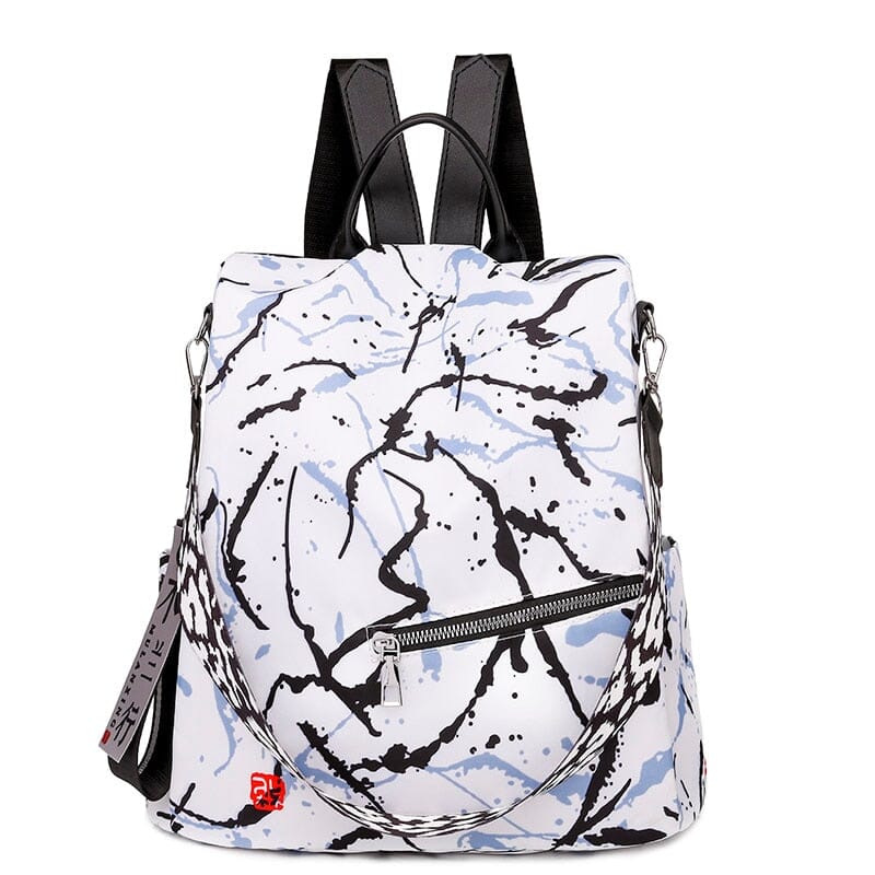 Backpack With Hidden Compartment The Store Bags White 