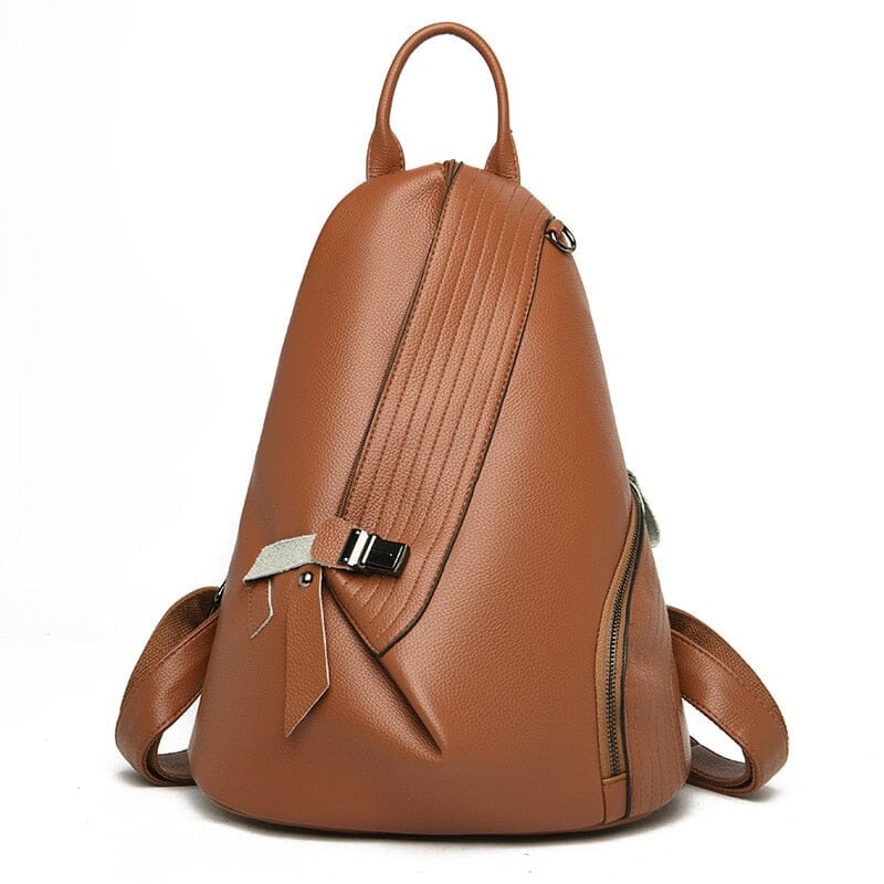 Leather Triangle Backpack ERIN The Store Bags Auburn 