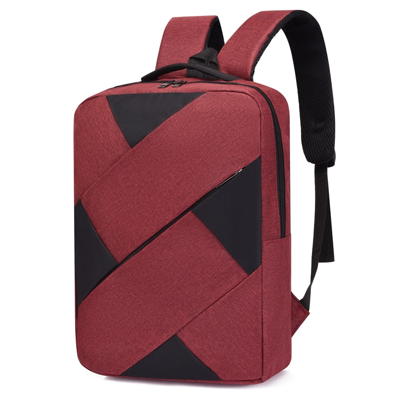 USB Charger Grey Backpack The Store Bags Wine Red 