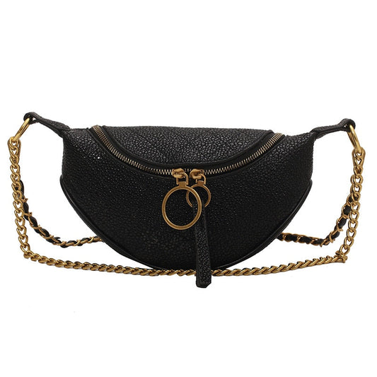 Cream Leather Fanny Pack The Store Bags Black 