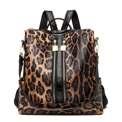 Leopard Print Backpack Purse The Store Bags Golden Leopard 